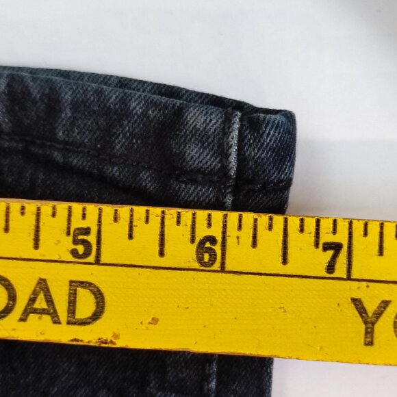 Encrypted jeans moto style indigo blue factory distressed men's size 30X32 - Picture 14 of 14